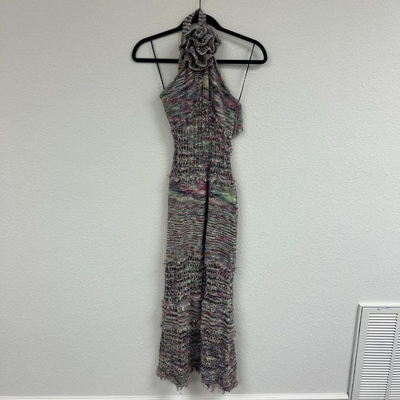 NWT Zara Frayed Knit Dress - Picture 6 of 7